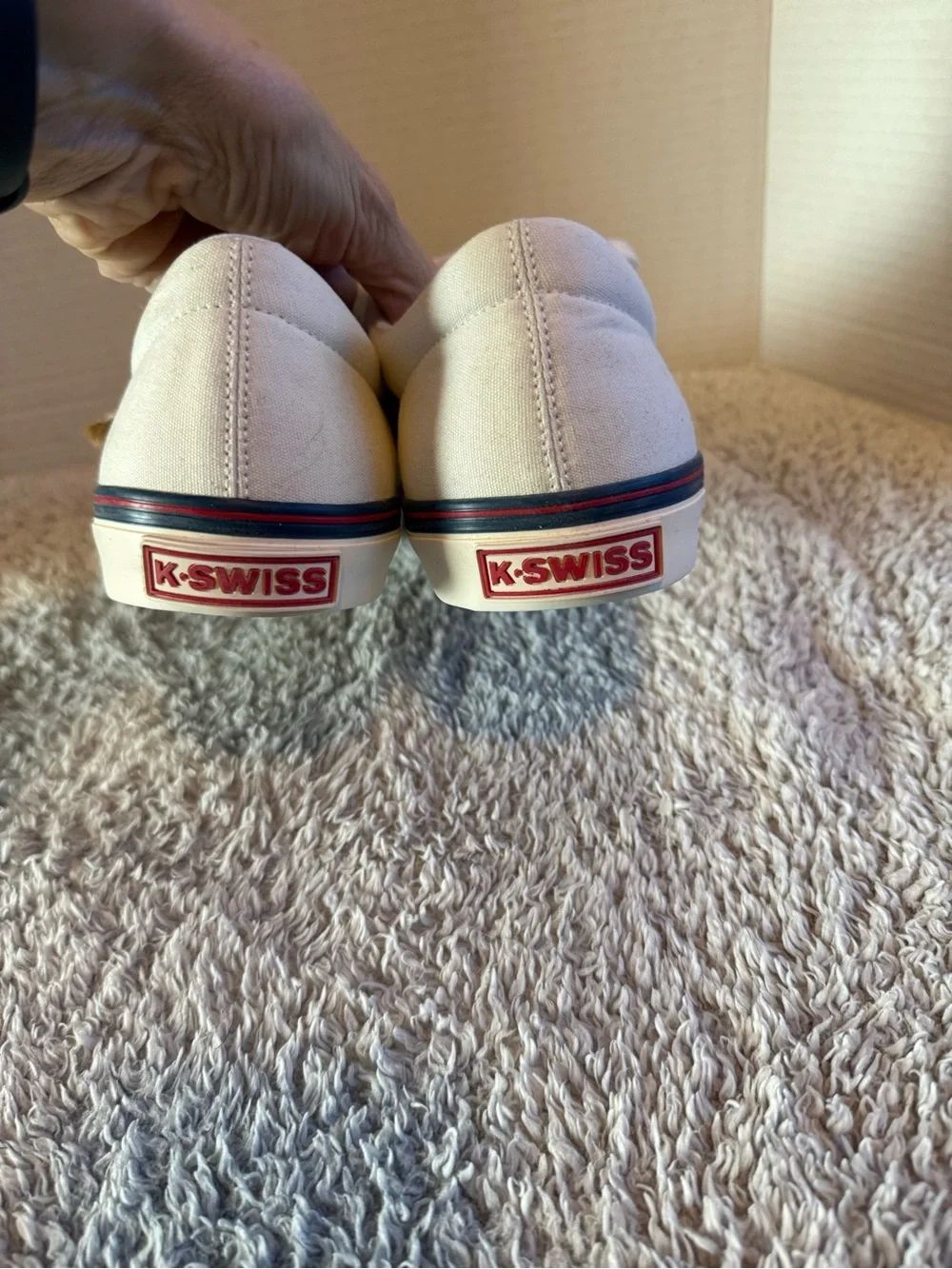 K-Swiss Women's Surf 'n Turf Og Sneaker, White/Classic Blue/Ribbon sz 10 new - Picture 7 of 10